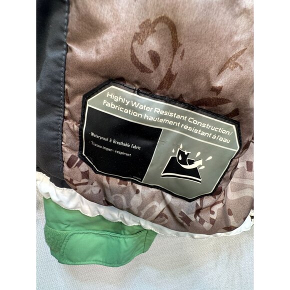 Columbia Sportswear Company Women's Waterproof Hooded Jacket Size M Green Fleece - Picture 6 of 15